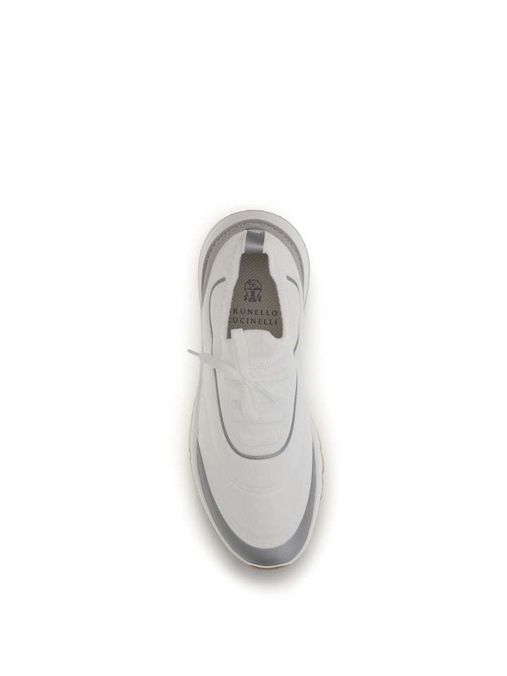 Techno cotton knit Sneakers runners 4