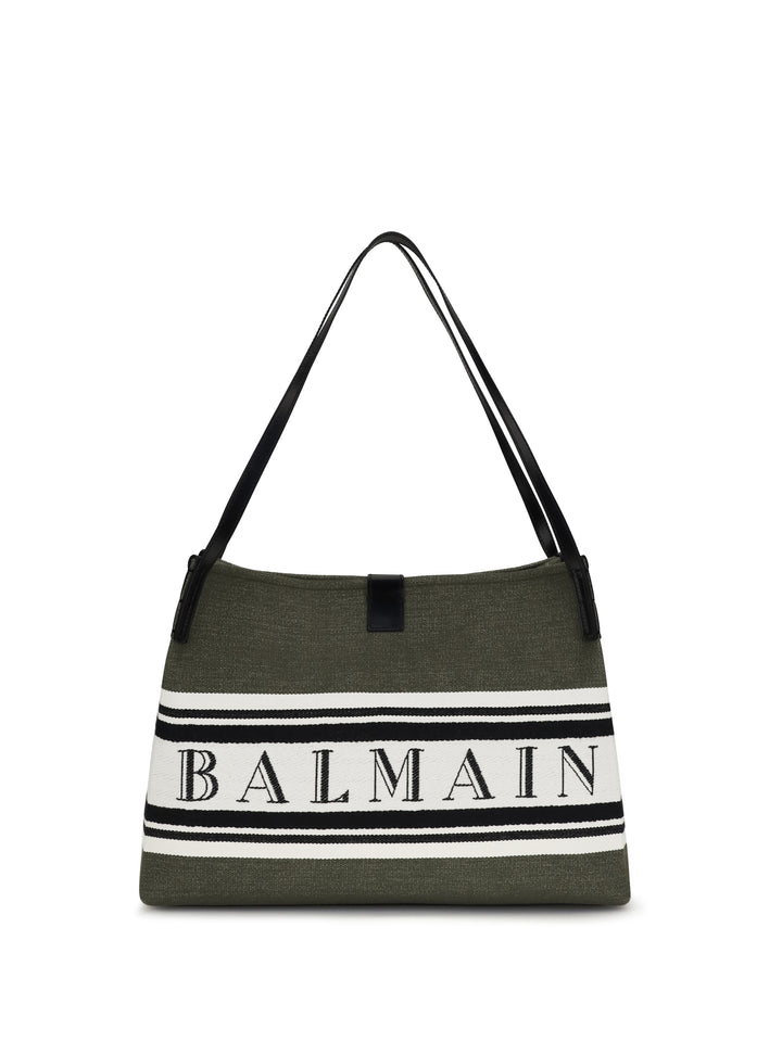 Medium canvas and leather Release Tote 1