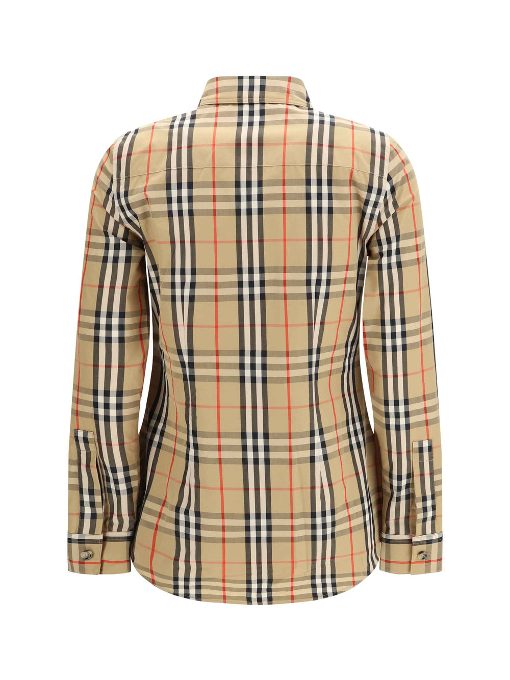 Stretch cotton Check Shirt