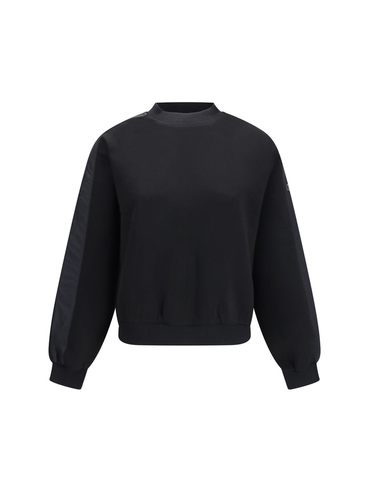 Mix Media crewneck Sweater 1