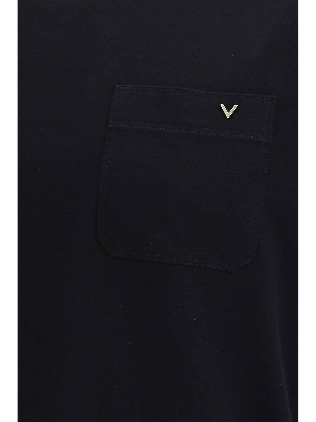 Cotton T-shirt with VGold