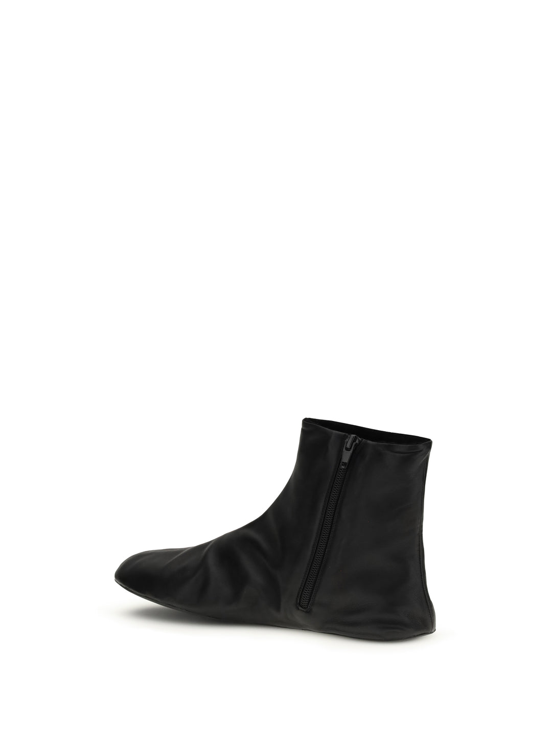 Leather ankle Boots lined with soft shearling 3