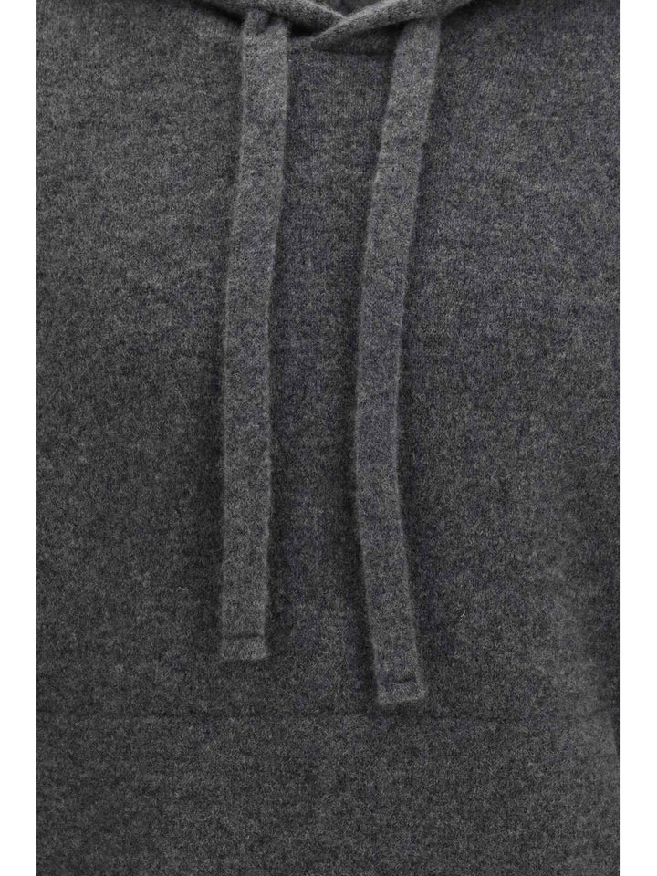 Cashmere and silk hooded Sweater