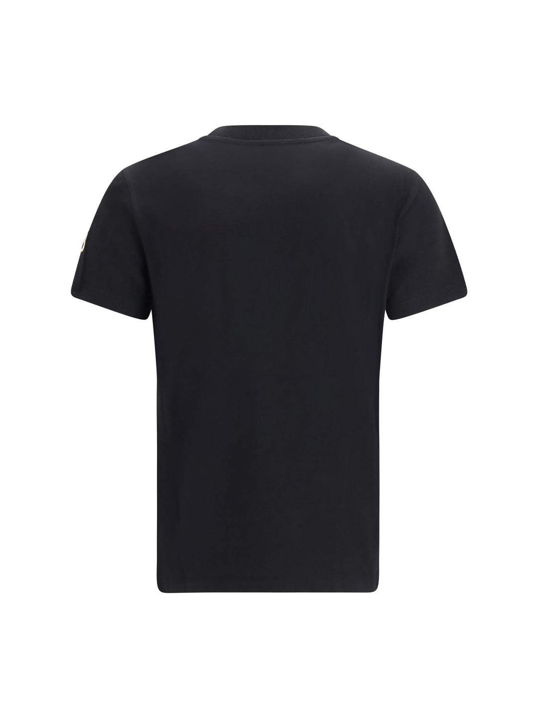 Cotton T-shirt with a tone on tone embroidered logo 2
