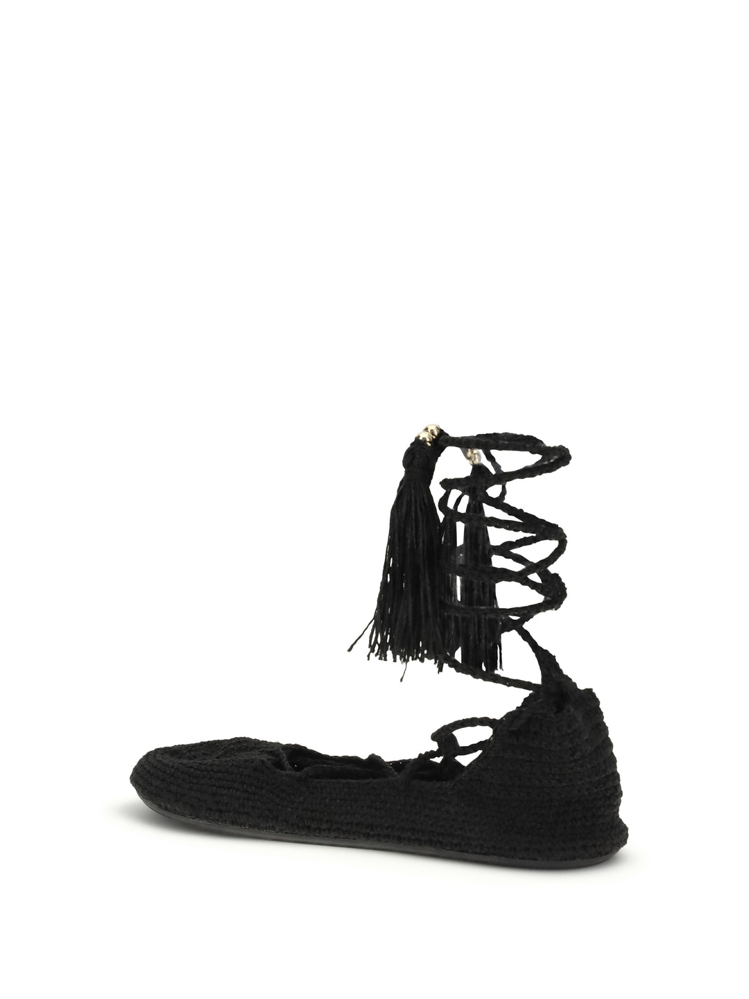 The Sound Of The Sea lace-up Ballerinas 3