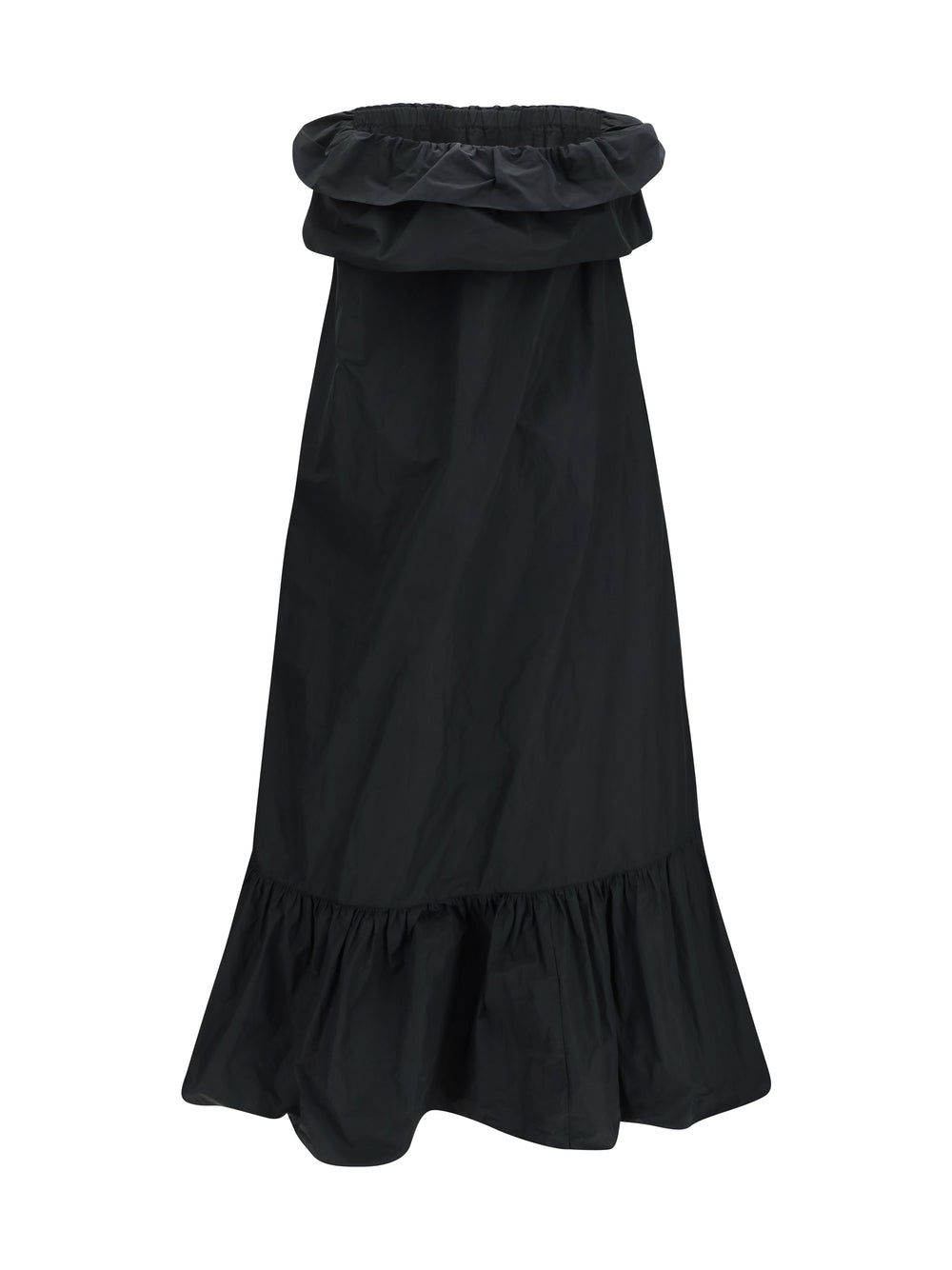 Sleeveless country Dress in technical canvas 2