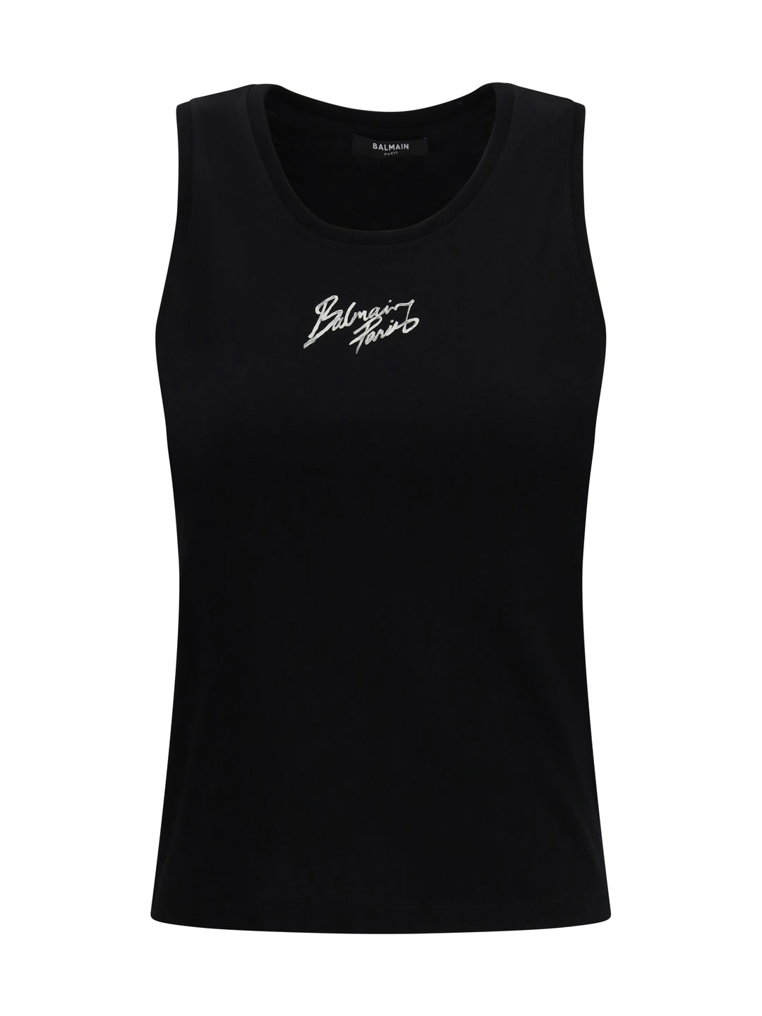 Paris brush print Tank Top 1