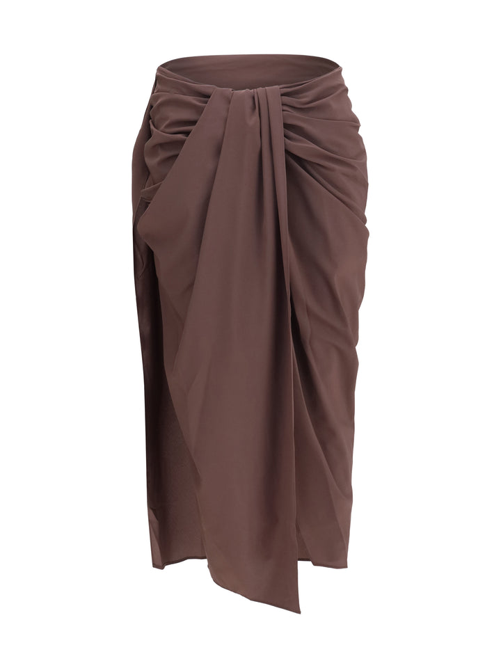 Pareo Skirt in stretch muslin 1