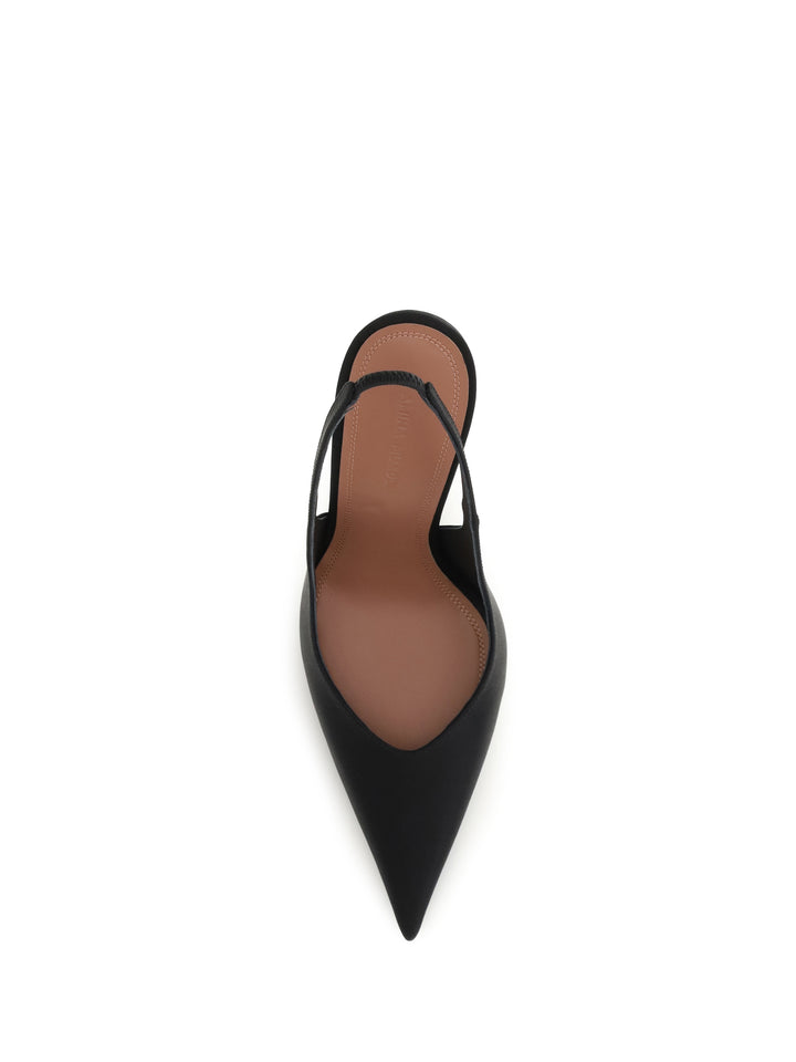 Anok satin Slingback Pumps 4