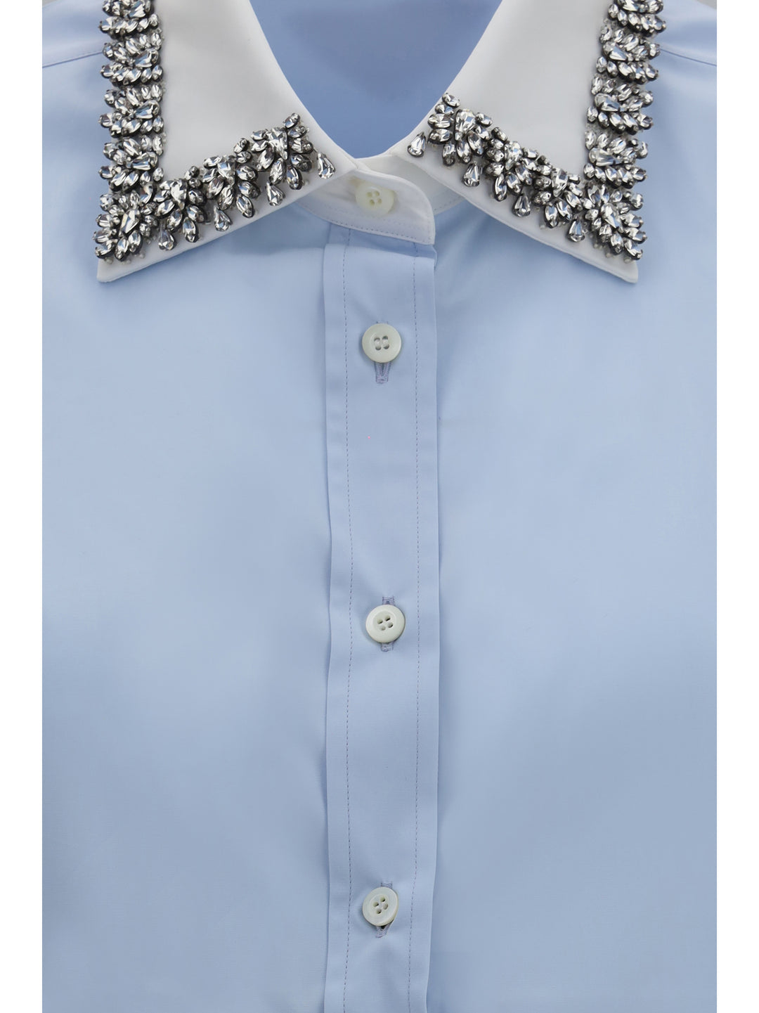 Jewel-embellished collar Shirt 3