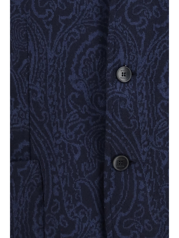 Single-breasted Arnica Jacquard wool-blend Jacket 3