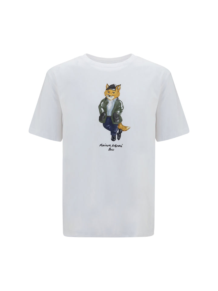 Weekend Fox cotton T-shirt 1