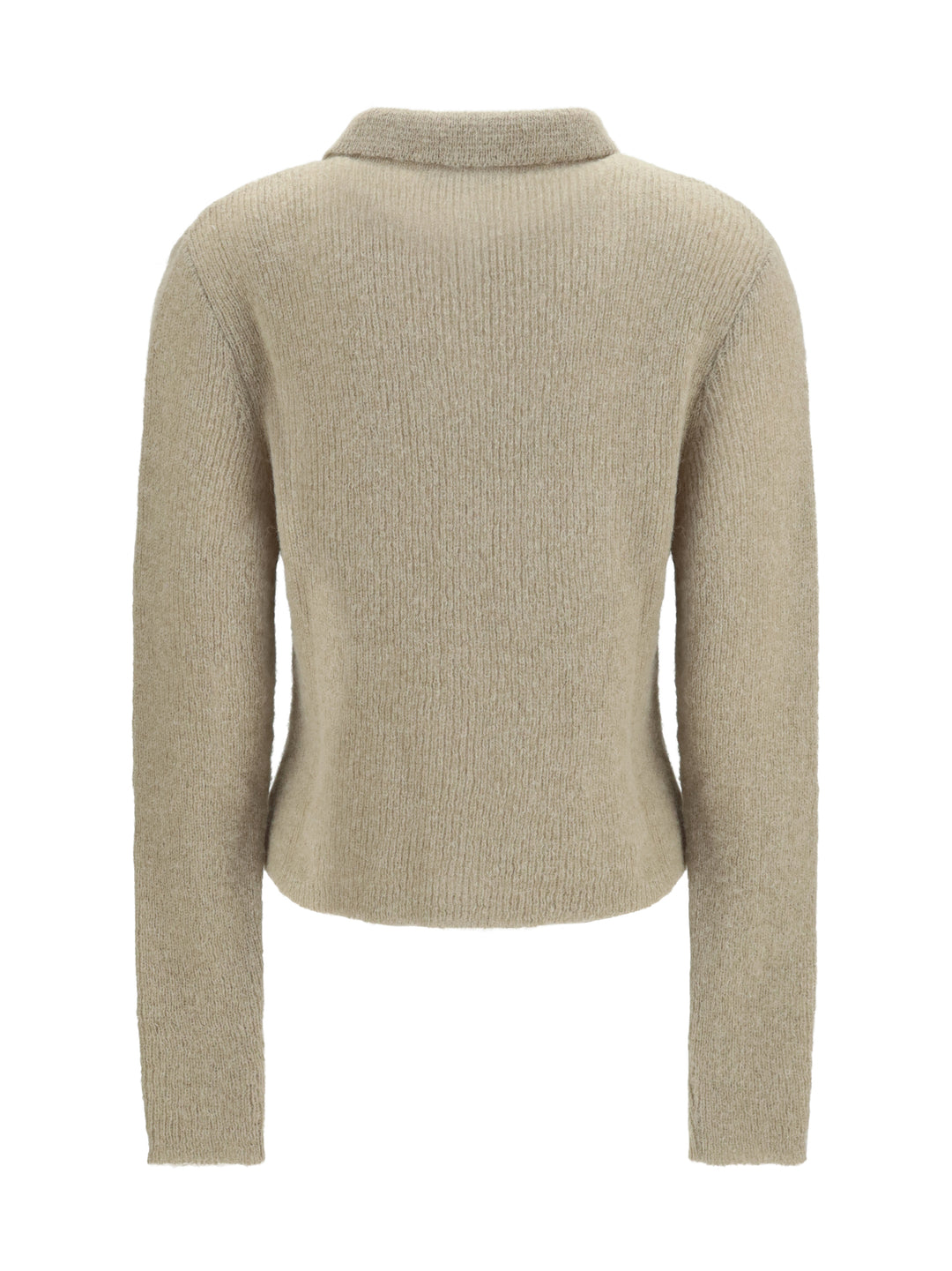 Polo Collar Sweater with buttons 2