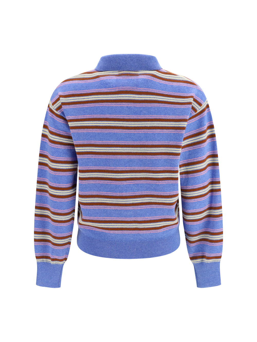 College striped Polo Sweater 2