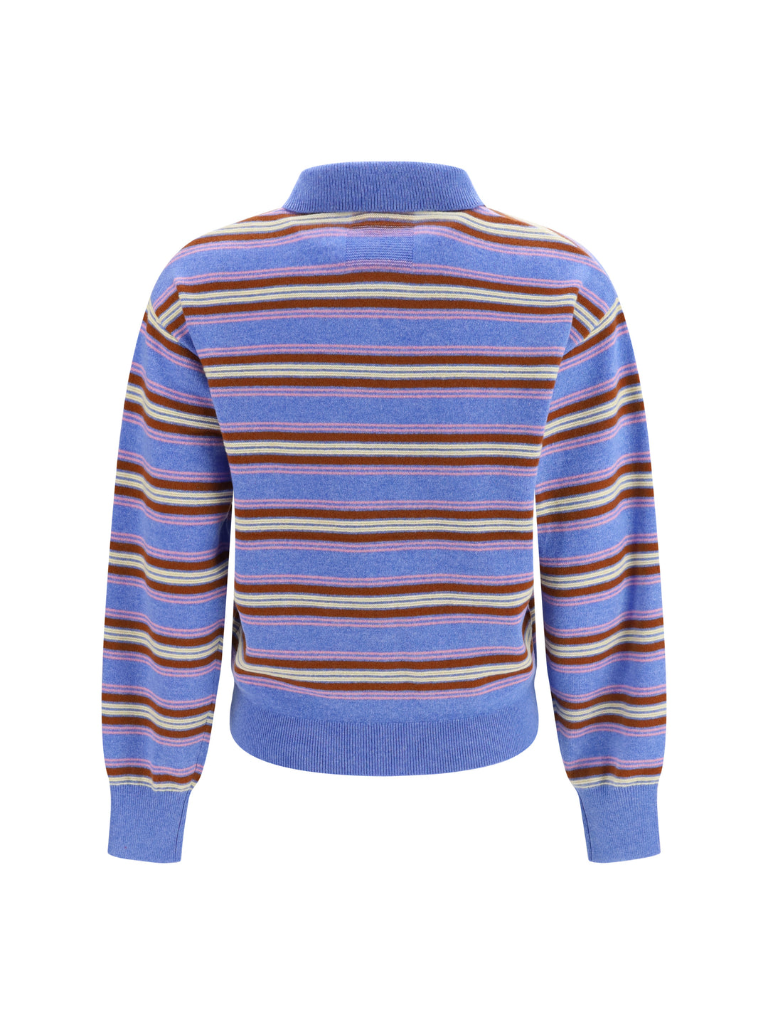 College striped Polo Sweater 2