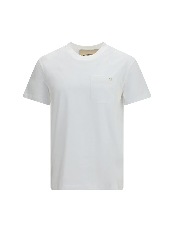 Cotton T-shirt with VGold 1