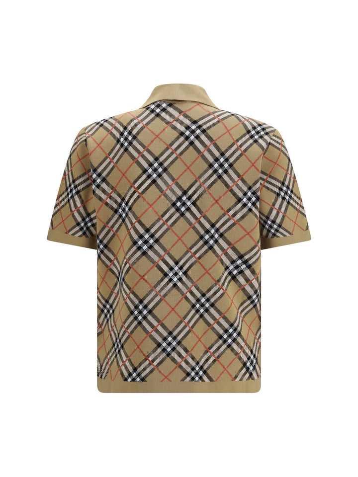 Check cotton blend Polo Shirt 2