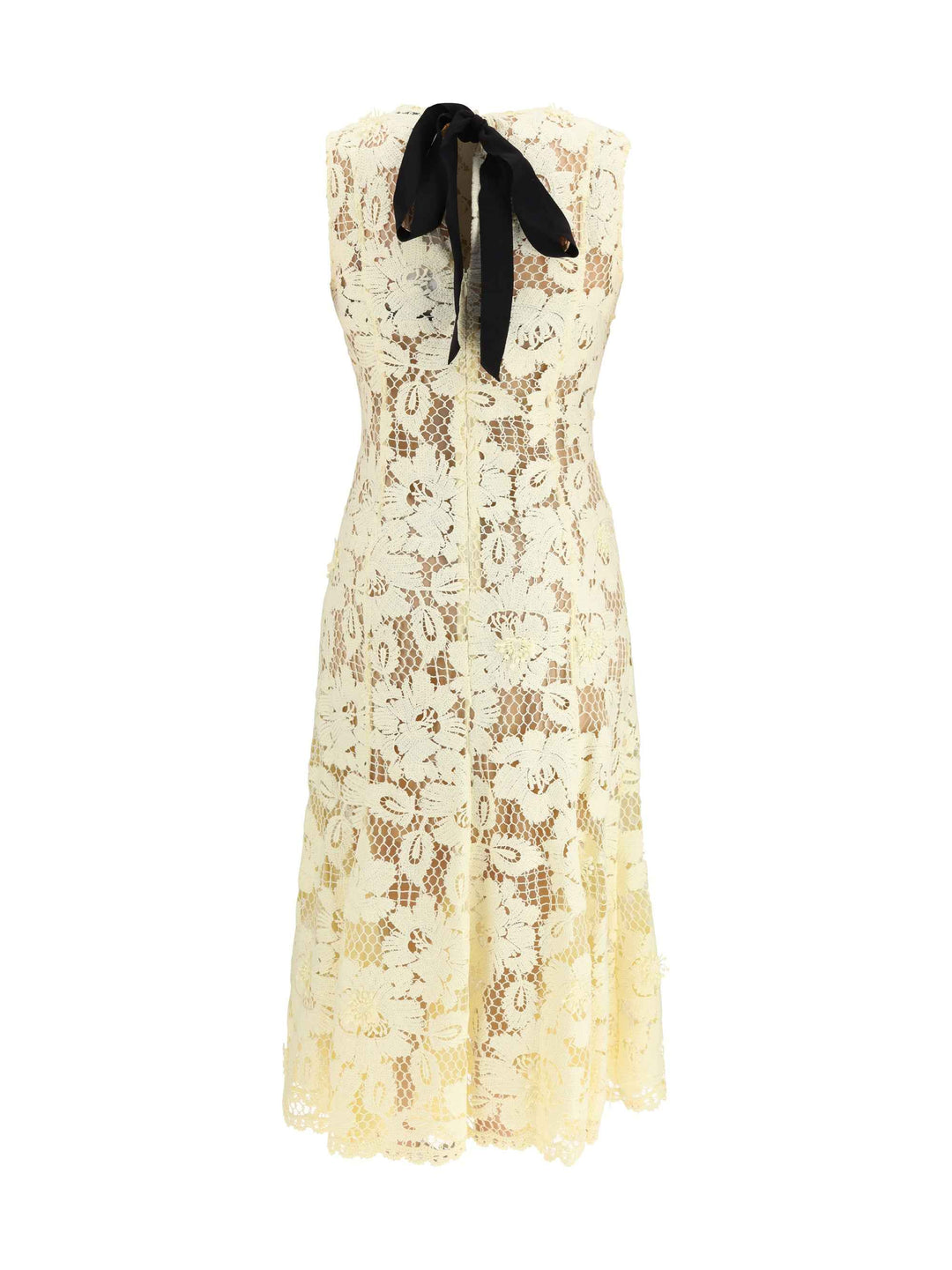 Crochet lace midi Dress