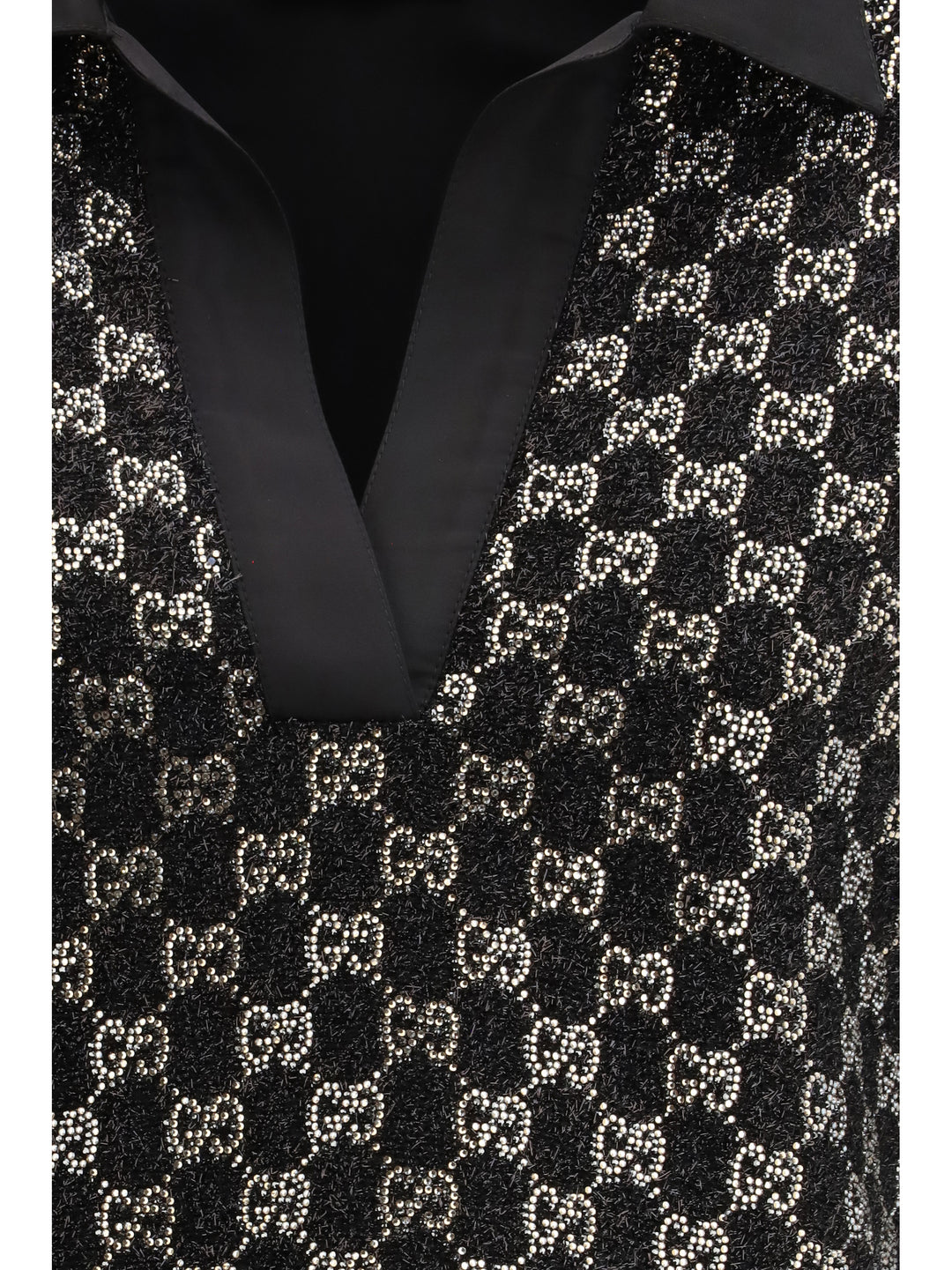 Wool lamé tweed Top 3