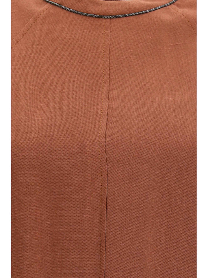 Midi linen Dress