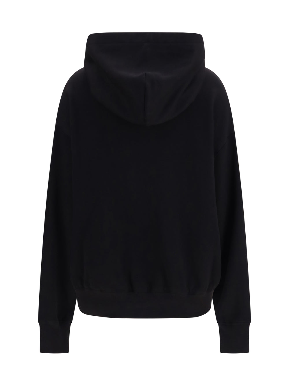 Cotton Hooded Sweatshirt with logo patch 2