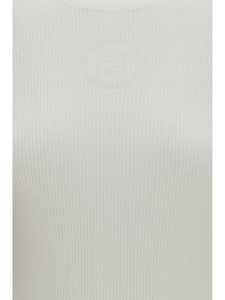 Short-sleeve cotton Sweater