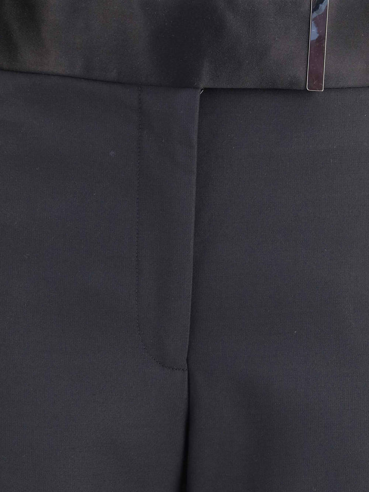 Woll and silk Pants