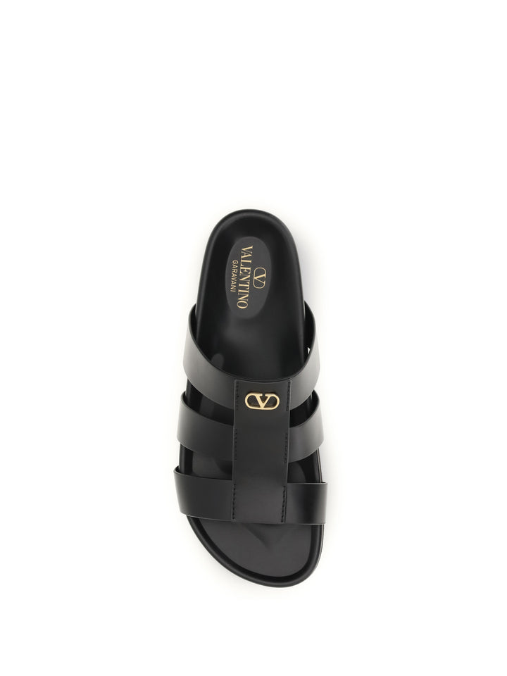 Studshield leather slide Sandals 4