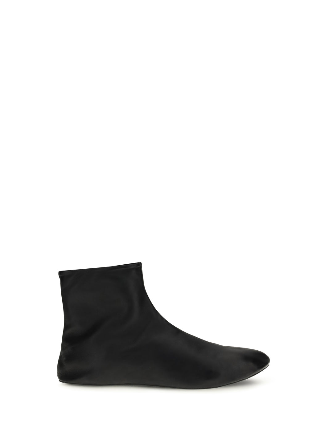 Leather ankle Boots lined with soft shearling 1