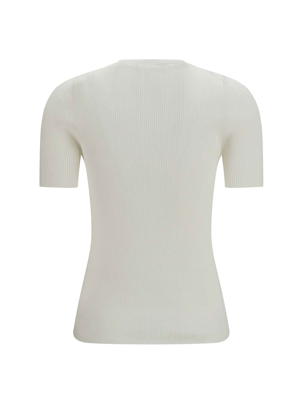 Short-sleeve cotton Sweater