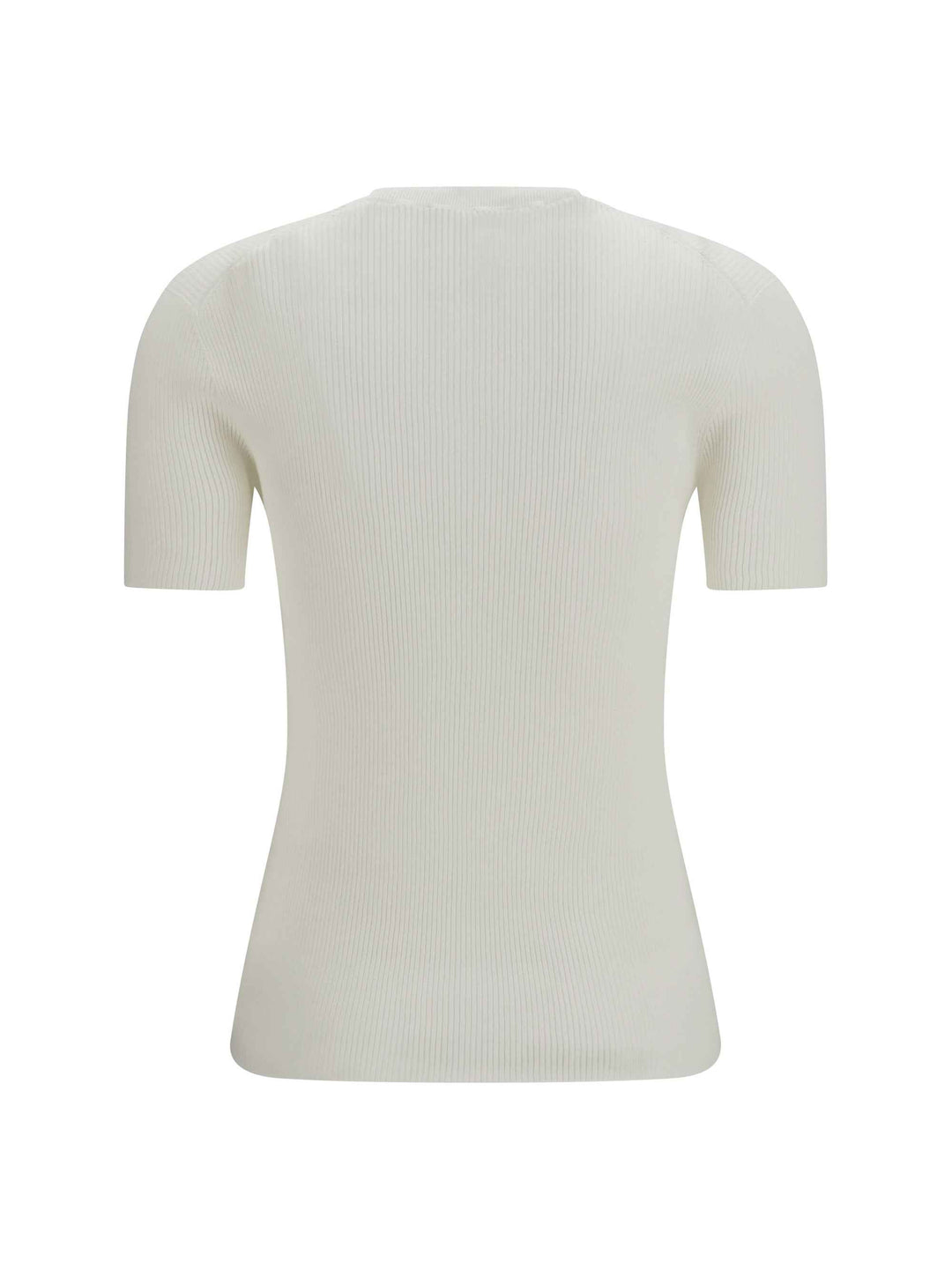 Short-sleeve cotton Sweater