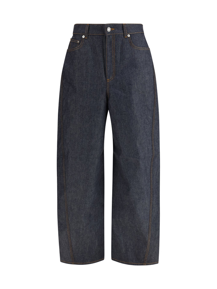 Raw Cocoon Pants 1