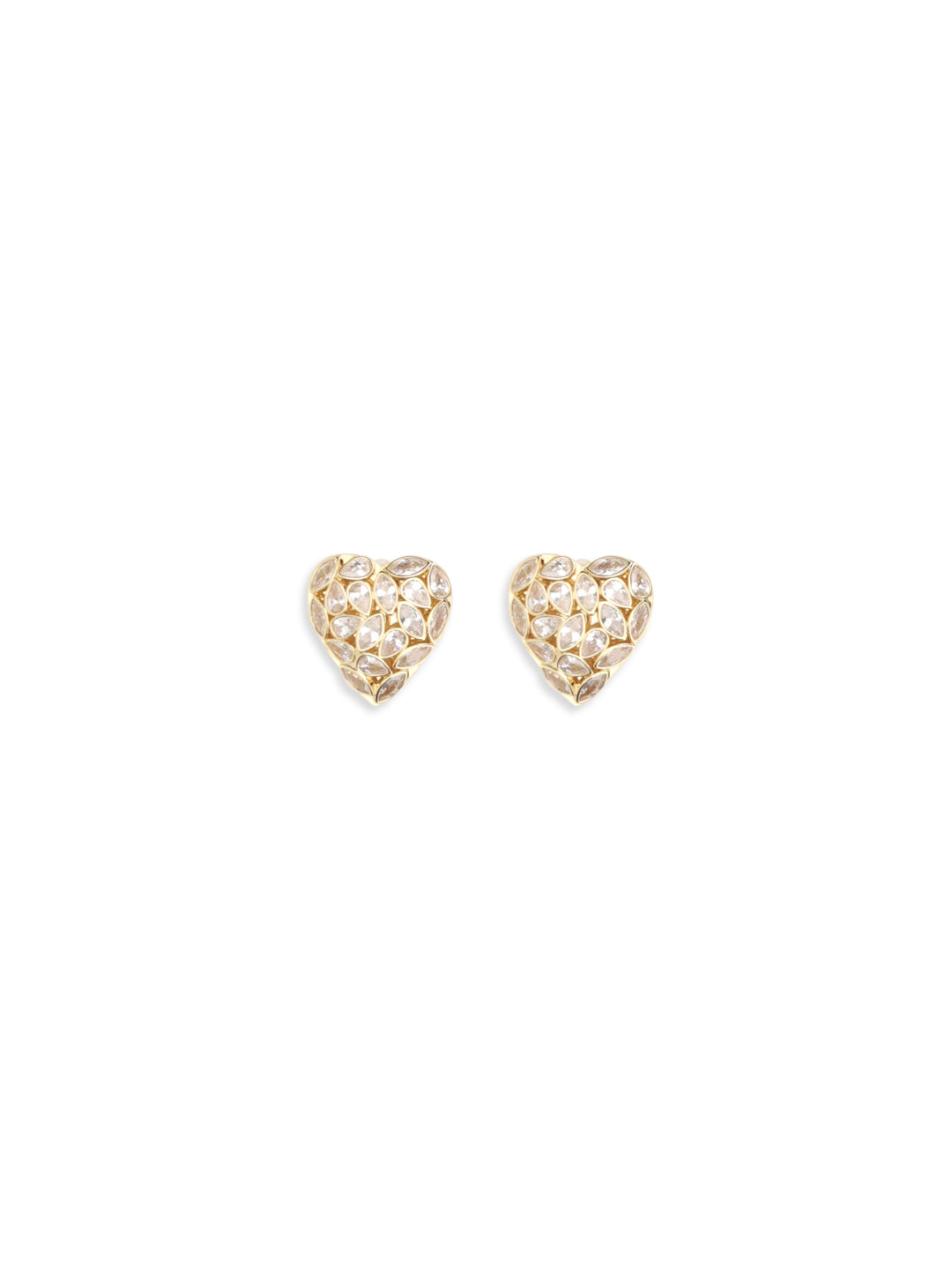 Embellished heart Earrings 1