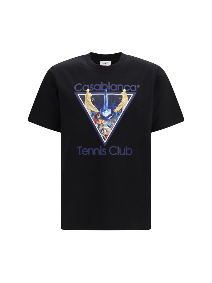 Tennis Club Monde Perdu print T-shirt 1