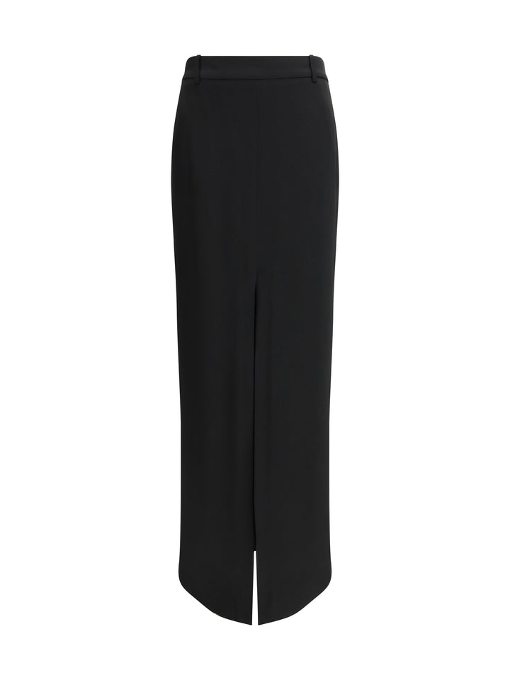 Tailored crepe envers satin Skirt 1