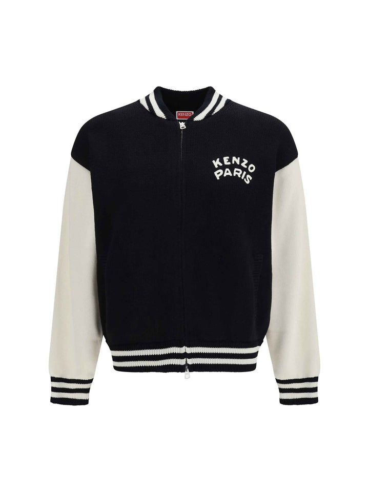 Kenzo Paris Emblem Varsity Cardigan