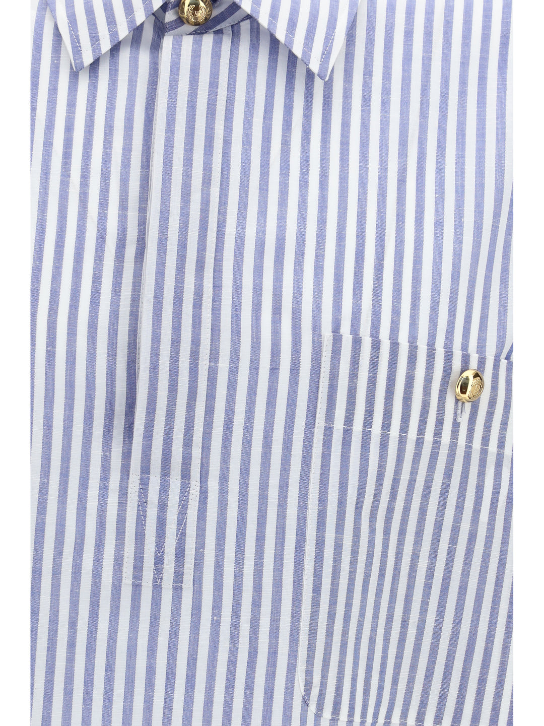 Short-sleeve Shirt with logo buttons 3