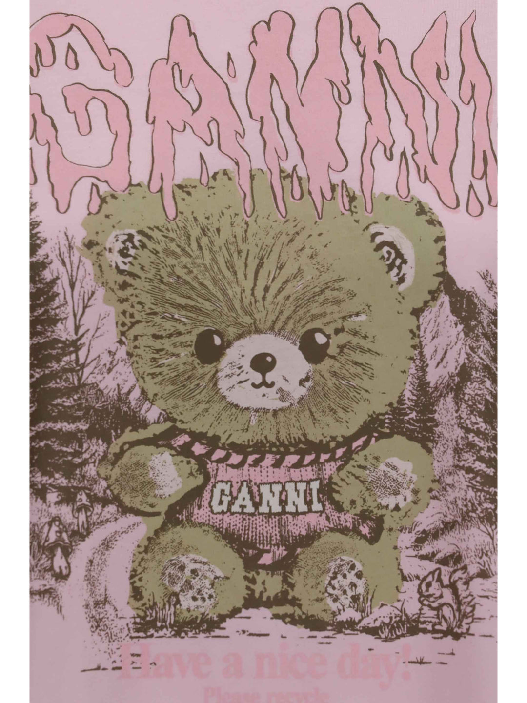 Teddy Forest cotton T-shirt
