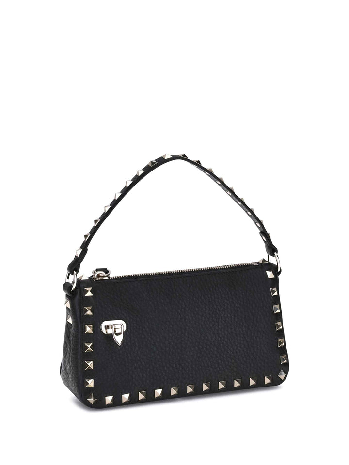 Rockstud leather Shoulder Bag