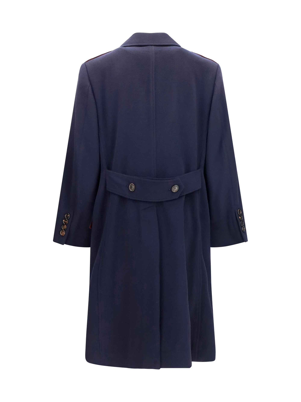 Double-breasted wool Coat