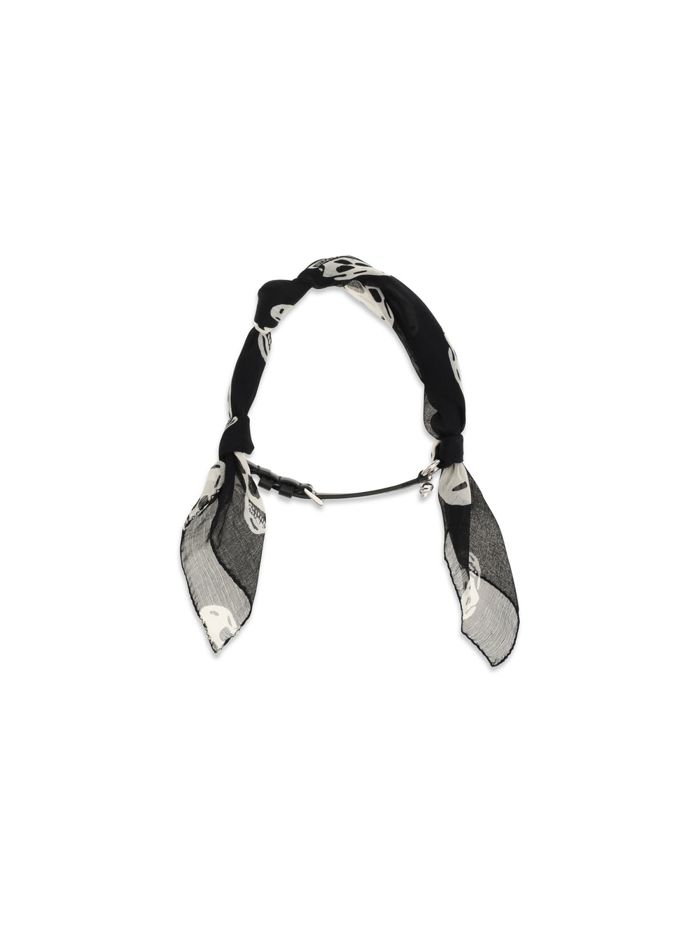 Double-wrap Skull Scarf Bracelet 2