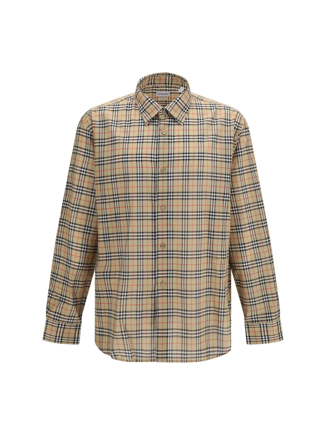 Check all-over cotton Shirt