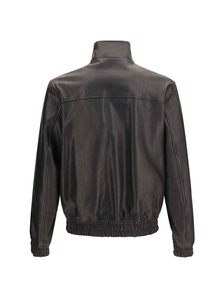 Leather Zip Jacket