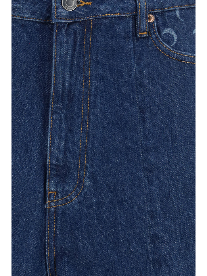High-waisted denim Shorts 3