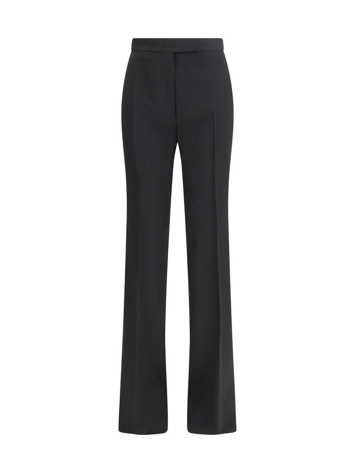 Bicolour tailored straight-leg Pants 1