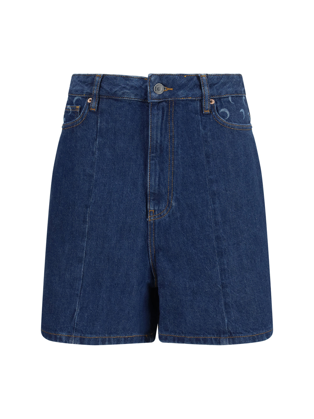 High-waisted denim Shorts 1