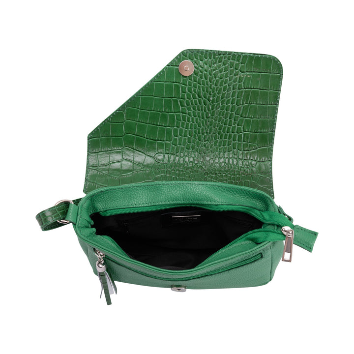 Anna Morellini Green Shoulder Bag – Mirta, Women, Leather