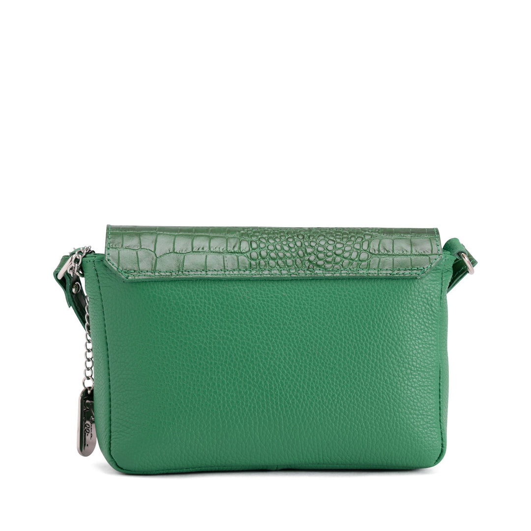 Anna Morellini Green Shoulder Bag – Mirta, Women, Leather