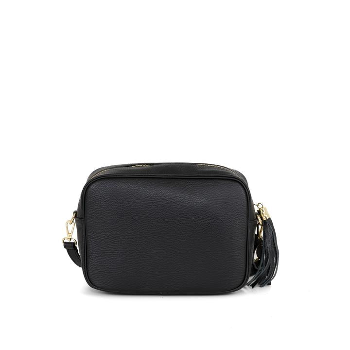 Anna Morellini Black Crossbody Bag Berta