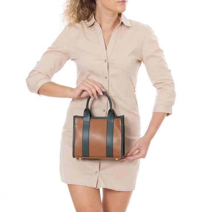 Litana- WB390861-COGNAC+GREEN